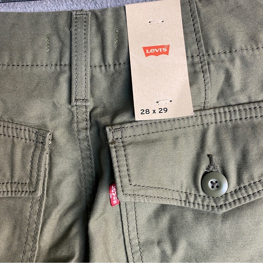 Levi’s Ribcage utility wide leg pants size 28X29 - Picture 7 of 10